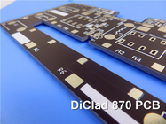 Rogers DiClad 870 PCB tessuto a base di PTFE rinforzato con fibra di vetro 31mil 93mil 125mil PCB a microonde