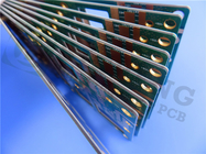 Oro chimico di PCBs di microonda TMM10 di Rogers 25mil 0.635mm e maschera verde della lega per saldatura per i polarizzatori e le lenti dielettrici