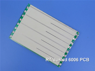 Rogers RT/duroid 6006 PCB rigidi a due strati, composti in PTFE in ceramica Immersion Gold spessore 2,03 mm