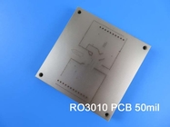 Rogers RO3010 PCB a doppio lato PTFE PCB di spessore 2,7 mm con HASL