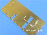 Rogers RO4003C PCB Substrati tessuti di vetro rinforzato di idrocarburi/ceramica