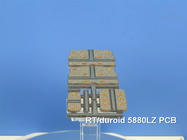 I laminati ad alta frequenza Rogers RT/duroid 5880 sono compositi in PTFE rinforzati con microfibre di vetro