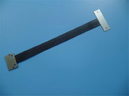 Polyimide PCBs di PCBs di doppio accesso dello SpA flessibile di placcatura e di progettazione con il bordo spesso di 0.25mm