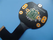 Rigido-flessione spessa flessibile PCBs di PCBs 0.25mm del Polyimide di PCBs di doppio accesso per il commutatore di gigabyte