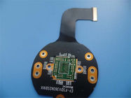 Rigido-flessione spessa flessibile PCBs di PCBs 0.25mm del Polyimide di PCBs di doppio accesso per il commutatore di gigabyte