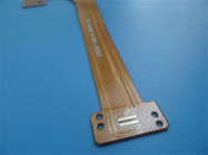 Oro flessibile a più strati FPC del circuito stampato di PCBs del Polyimide di PCBs con il bordo spesso di PCBs della flessione di 0.25mm