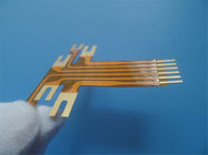 Oro PCBs flessibile di immersione con il bordo di rame pesante coverlay giallo di PCBs della flessione da 2 once FPC