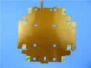 Circuito stampato flessibile parteggiato doppio (FPC) con le piste dell'oro e della linea sottile di immersione per i computer di controllo industriali