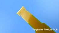 Singolo circuito stampato flessibile parteggiato della striscia piana di PFC con l'oro di immersione per la cinghia del contatto