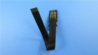 Circuito stampato flessibile nero FPC sviluppato sul Polyimide con i cuscinetti del rigonfiamento per la cinghia del contatto della stampante a getto di inchiostro