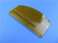 PCB adesivo flessibile a strato singolo costruito su poliammide con oro immersivo per il pannello degli strumenti