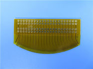 PCB adesivo flessibile a strato singolo costruito su poliammide con oro immersivo per il pannello degli strumenti