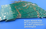 PWB ad alta frequenza dell'antenna del circuito stampato di Rogers RO4535 60mil 30mil 20mil RO4535 con l'oro di immersione, argento, latta