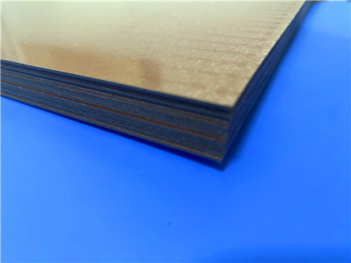 ultimo caso aziendale circa Un PCB RF senza maschera di livello aerospaziale con PTFE riempito di ceramica