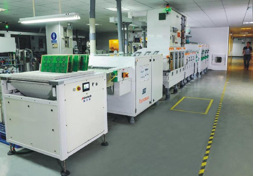 Shenzhen Bicheng Electronics Technology Co., Ltd linea di produzione del fabbricante