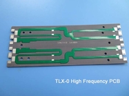 TLX-0 PCB rigido a due strati costruito su compositi in fibra di vetro PTFE con substrato a microonde RF in oro immersivo