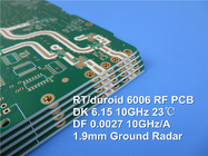 Rogers RT/duroid 6006 Laminati per circuiti ad alta frequenza PCB rigidi a doppio lato maschera verde