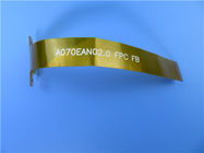 Il doppio ha parteggiato PCBs flessibile sviluppato sul Polyimide per 0.15mm spessi e sull'oro di immersione per la lampadina dell'esposizione