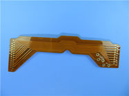 Circuito stampato flessibile (FPC) sviluppato sul Polyimide 2oz con l'oro di immersione e su Coverlay giallo per il modulo di interfaccia
