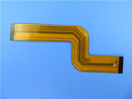 Polyimide flessibile a più strati PCBs di PCBs a 0.25mm densamente con l'oro di immersione