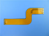 Polyimide flessibile a più strati PCBs di PCBs a 0.25mm densamente con l'oro di immersione