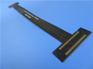 Placcatura flessibile di PCBs di strato doppio sul Polyimide con 0.25mm densamente con l'oro di immersione