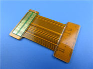 Bordo flessibile del PWB di doppio strato con il laser placcato oro tagliato per il campione di FPC