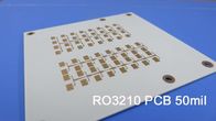 Rogers rf PCBs costruito su RO3210 50mil 1.27mm DK10.2 con l'oro di immersione per le antenne della toppa della microstriscia