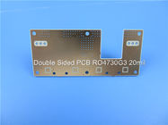 PWB ad alta frequenza di microonda del circuito stampato del PWB 2-Layer Rogers 4730 20mil 0.508mm di Rogers RO4730G3 DK3.0 DF 0,0028