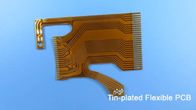 Circuito stampato flessibile bianco FPCB con il rinforzo FR-4 per il modulo LCD