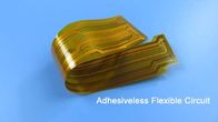 Circuito stampato flessibile FPC di Adhesiveless sviluppato sul Polyimide sottile trasparente di Glueless con oro placcato per seguire