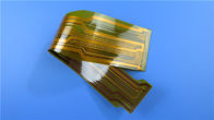 Circuito stampato flessibile FPC di Adhesiveless sviluppato sul Polyimide sottile trasparente di Glueless con oro placcato per seguire