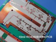 Rf e microonda ibride circuiti di 5 strati sviluppati su 10mil RO4350B e FR-4