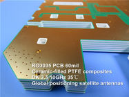 PWB ibrido del PWB a più strati ad alta frequenza ibrido 6-Layer fatto su 12mil 0.305mm RO4003C e FR-4