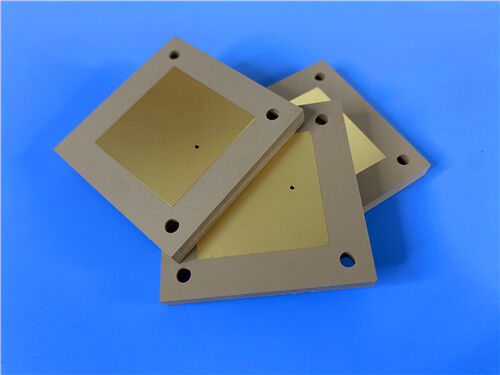 Rogers TMM3 Thermoset Microwave Laminate use to manufacture Custom 100mil 2-Layer PCB Solution