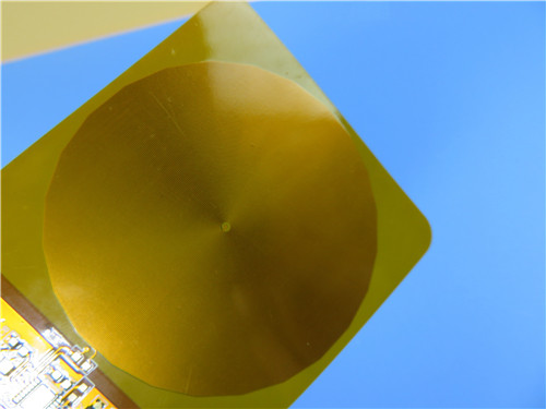 Il doppio ha parteggiato PWB flessibile del Polyimide del circuito della bobina flessibile del PWB per l'oro di immersione per il sensore di RFID