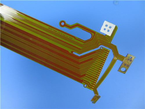 PWB flessibile del circuito stampato di 2 strati (FPC) sviluppato sul Polyimide con il rinforzo FR4 per la programmazione di sistemi embedded