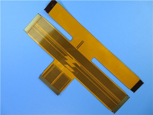 Circuito stampato flessibile di strato doppio (FPC) sviluppato sul Polyimide con il connettore per il Multicoupler