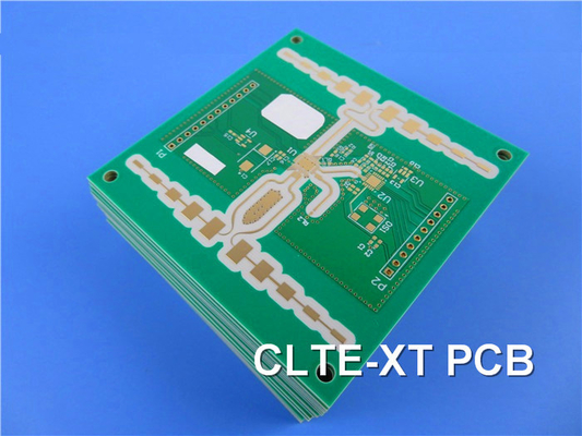 Rogers 40mil CLTE-XT 1.016mm PCB ad alta frequenza CLTE PCB a microonde in PTFE rinforzato con vetro intrecciato