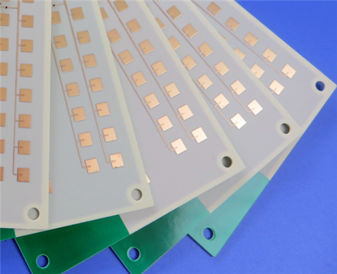 FSD1020T PCB personalizzato laminato ad alta frequenza Substrato RF da 0,508 mm con finitura ENIG per applicazioni a microonde e UAV