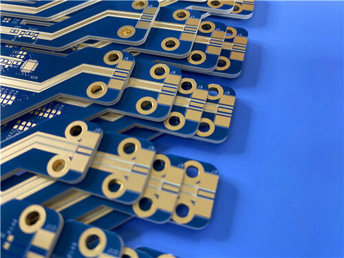 PCB a alta frequenza ibrida a 4 strati   Rogers RT/duroid 6202 + FR-4 con Via-in-Pad e IPC classe 3