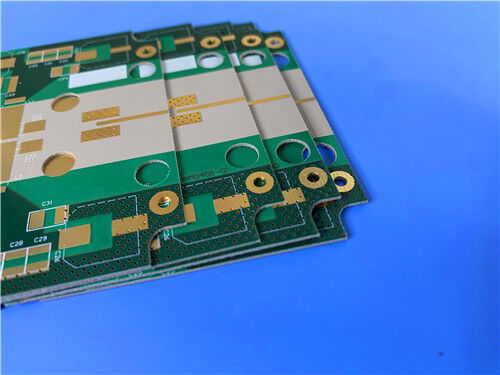 Rogers RT/duroid 6202 DK 2.94 a 3.06 Laminato ad alta frequenza e soluzioni PCB fabbricate basate su substrato da 20mil con ENIG