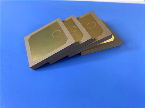 TP960 DK9.6 Laminato ad alta frequenza è composto da ceramica e resina di ossido di polifenilene (PPO) e materiale termoplastico personalizzato PCB EPIG da 1MM