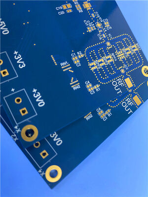 Scheda PCB Ibrida RO3003+370HR a 6 strati con via cieche (strati 1-2) e riempite con pasta di rame conduttiva (0,15 mm)