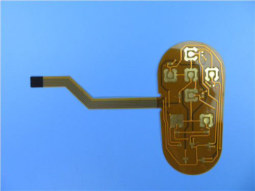 Circuito stampato flessibile FPC sviluppato sul film del Polyimide con la struttura di doppio strato