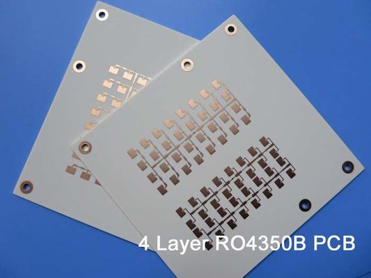 Circuito di 4 strati rf su Rogers 60mil RO4350B e 10mil RO4350B con il trapano posteriore per l'accoppiatore di frequenza ultraelevata