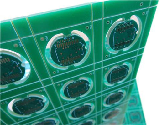 PWB parteggiato spesso del circuito stampato doppio 3.0mm sviluppato su FR-4 con l'oro di immersione