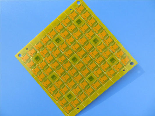 Bordo sottile sottile a più strati del PWB 4-Layer del PWB 0.5mm con l'oro di immersione