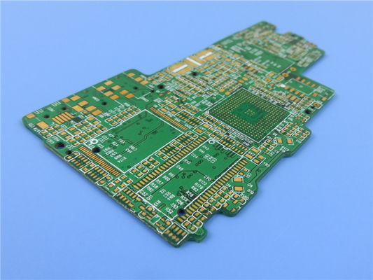 I ciechi via il PWB hanno costruito su Tg150℃ FR-4 con il circuito dell'oro 4-Layer FR-4 di immersione