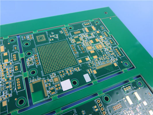 Circuito ad alta densità del PWB di interconnessione (HDI) sviluppato su 14-Layer FR-4 Tg170℃ con l'oro di immersione